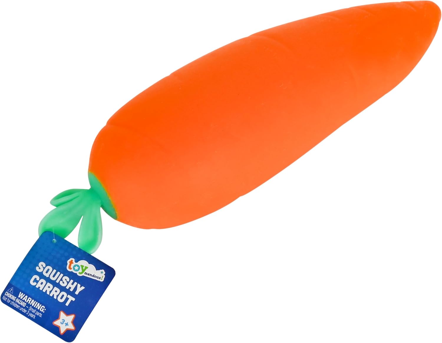 Toymendous Squishy Carrot – Jumbo 11.5 Inch Squishy Vegetable | Giant Stress Relief Toy | Fidget Sensory Food Fun for Kids, Teens & Adults - Image 7